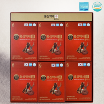 개성상인 홍삼백세큐 6년근홍삼 녹용추출액 선물세트 50mlx30포, 홍삼백세큐 플러스 50mlx30포