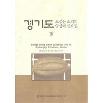 경기도 모심는 소리의 양상과 민요권(하), 국학자료원, 이소라