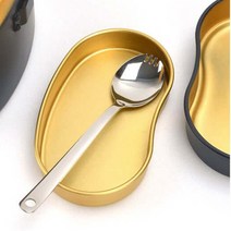 군대군인 수저포크 겸용 1p 군용대형반합 미군 군대 사각반합 캠핑용압력밥솥 백패킹장비