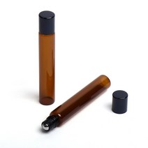 새로핸즈 롤온 (립볼) 브라운 글래스 블랙캡 10ml, 단품