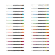 유니볼 style fit 리필심 0.28mm 0.38mm 16가지색상 스타일핏/스타일피트/스타일핏트, Mandarin orange