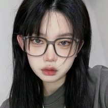 피어니스트 남녀공용 블루라이트차단 패션 사각뿔테안경