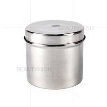 뷰티하이 위생저 원형(8cm) 반영구재료 소독위생통, 1개