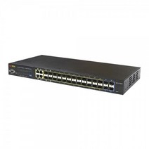 (솔텍) SFP 24포트+10G 4SFP 광 스위칭허브/SFC4100A