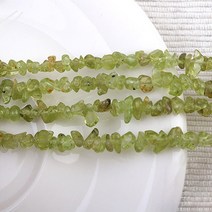 [5599-08]원석칩스 소 (8월탄생석) 페리도트 1줄(약80cm)