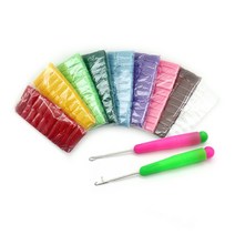 스킬자수 실 바늘 칼라 스킬실 스킬바늘 겨울취미 공예 DIY/한정판매, 빨강