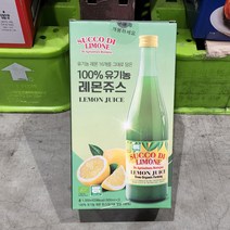 유기농 레몬쥬스 500ml x 2입, 단품, 단품