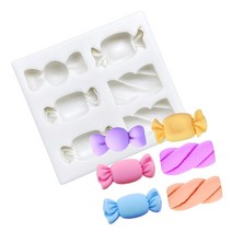 홈베이킹 베이킹 도구 세트 쿠키틀 짤주머니 실리콘 모양틀 사탕 모양 sugarcraft 금형 수지 컵케익 금형 퐁당 케이크 장식, 분홍