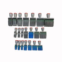 압인기 높이 4mm 7mm 및 12mm muti digits 롤링 고무 도장 번호 롤러 씰, 07 4 digits 4mm