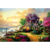 1000피스퍼즐 명화퍼즐 3d입체퍼즐 원피스퍼즐 퍼즐10000피스 입체퍼즐 공룡퍼즐, 오렌지새벽 1000정, 단일사이즈