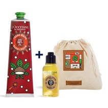 록시땅 리미티드 홀리데이 체스트넛 핸드 150ml+베스트 바디 기프트, 없음