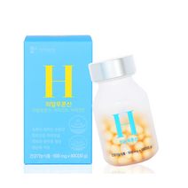 [한미양행] 히알루론산 먹는 엘라스틴 콜라겐 피부 영양제 500mg 60캡슐, 상품 선택:03. 히알루론산 3박스/3개월분, 상세 설명 참조