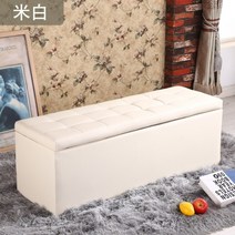등받이 없는 벤치형소파 일자형 수납형 대기실 소파, 120X40X40 암갈색