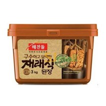 재래된장 해찬들 3kg, 1개