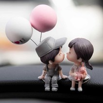라스무스 사랑스러운 차량 악세사리 인형, 풍선그레이커플