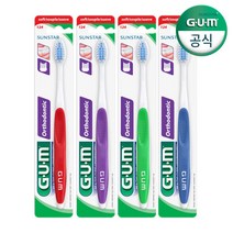선스타 검 GUM 검 치과 교정 칫솔 V커팅 칫솔추천 (124RD), 24개