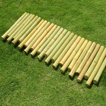 화단 울타리 마당 텃밭 꾸미기 펜스 미니 경계 낮은 분리대 화단 원목 조립식, 화이트길이100*높이15/20