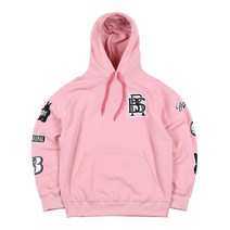 비에스래빗 2223 BSRABBIT BS MULTI LOGO HOODIE PINK 후드티