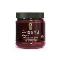 청정원 유기농딸기쨈 300g