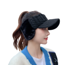 [농사일모자] 스위메이블 겨울 골프 모자 니트썬캡