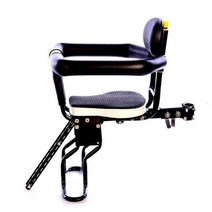 자전거트롤리 토픽트레일러 분리형 좌석 프론트 마운트 베이비 캐리어 시트 난간 포함, b