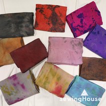 ★인견자카드2탄★[대폭/인견100%] 감물 천연염색 인견자카드11종, 9.레오파드(오렌지) / 110cm