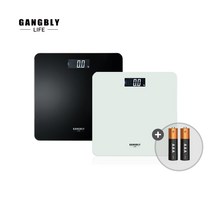 [익일출고] 강블리 가정용 디지털 전자 체중계, 블랙, GL-LL0025