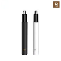 진드기 청소기 전기 코 헤어 트리머 휴대용 코 및 귀 트리머 면도기 클리퍼 안전 제거, 검은색