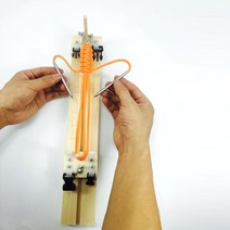 DIY 목재 파라코드 지그 도구 팔찌 니트, 한개옵션0