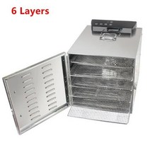 가정용음식건조기 미니 110220V 대형 가정용 식품 과일 탈수기 건조, 6 Layers+러시아+110V