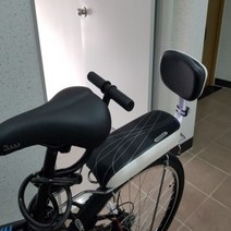 해시트리 자전거 유아 어린이 뒷좌석 시트 뒷안장, 자전거발판(레드)