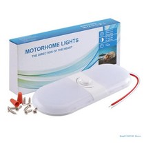 캠핑카 카라반 트레일러 12V LED 돔 조명 천장 조명 캐러밴 액세서리 RV 인테리어 지붕 조명, 2.02
