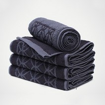 반뱀부 써클 대나무 여름수건 스포츠 페이스 타올 100g CPBAMB100, 다크그레이, 5장