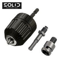 솔리드 드릴척 13mm 임팩 렌치 SDS 겸용 어댑터 키레스척, 드릴척 13mm(SDS/임팩/렌치)