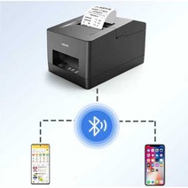 음성 열전사기 특수 소형 티켓 인쇄기 주문 연결 Bluetooth 티켓 발행 계산원 클라우드, 블루투스 버전 5801PW  + 종이 16롤