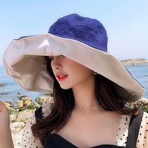 간다컴퍼니 클린프로젝트 리버서블 왕챙 와이어 버킷햇 벙거지 모자 피크닉 패션 등산 해변 썬캡