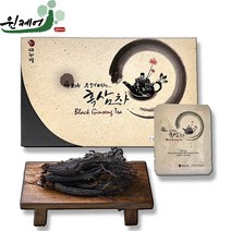 윈케어 다누림 흑삼차 1.2g 20포 티백 흑삼알갱이가 통으로 인삼차 보다 진한 추석선물 답례품 쇼핑백증정, 단품, 단품