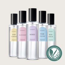 [비건인증] 러비더비 섬유향수 200ml 10종 택1, 로제