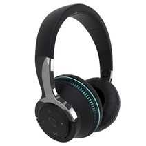 Bluedio H2 Hi Fi 노이즈 캔슬링 블루투스 5.0 헤드폰, 블랙