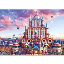 세진 NEW 보석십자수 3D 72가지 신제품 새로운 취미생활 보석 십자수 보석십자수, 34x44 아름 다운 궁전