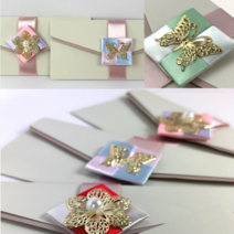 희소 수제 전통 조각보 현금 봉투 / 명절 경조사 답례품 용돈봉투 / 핸드메이드, 5매