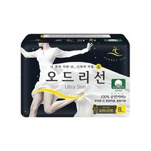 오드리선 울트라슬림 오버나이트 8P 안심 생리대, 1개