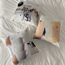 레이지 하우스클럽 인테리어 옥스포드 거실 쇼파 쿠션 커버 45x45, 솜포함, 코지룸