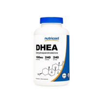 Nutricost DHEA 100mg 240 캡슐 - 글루텐 프리 콩 무료 비 GMO 보충제 240 count (1 팩)