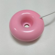조용한가습기 노필터가습기 청소편한가습기 거실용 초음파식 사무실용 무드등 아로마 가습기 휴대용 미니 ufo 음이온 가습기 usb 공기 가습기 정수기 아로마 디퓨저 스팀 가정용, 도넛 핑크