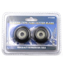 베어링 파이프 커터 4-32mm 튜브 전단 호빙 원형 블레이드 수공구, 02 2pcs blade, 01 2pcs blade