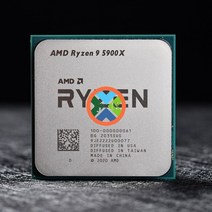 CPU AMD Ryzen 9 5900X R9 3.7 GHz 12 코어 24 스레드 프로세서 7NM L3 64M 100000000061 소켓 AM4, 한개옵션0