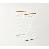 모던하우스 화이트우드 분체 접이식 쓰레기봉투 거치대 CL1322008, 32.5X24X47CM, 사진참조