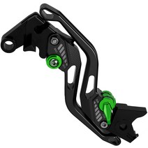가와사키 닌자 용 125 250 300 400 500 1000 H2/R ZX6R ZX10R ZX14R 5D 롱 블랙 클러치 브레이크 레버 조정 가능한 CNC ZZR 1400, [04] Ninja 400 -