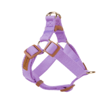 보들랑 순면 앞섬방지 Y형 하네스, 라벤더